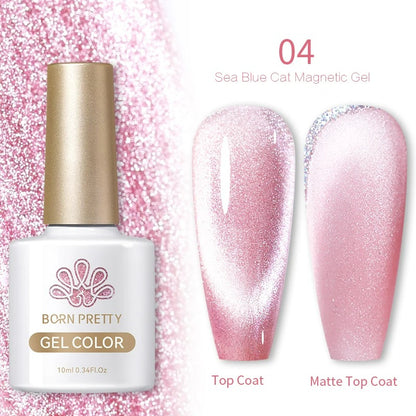 Moonlight Cat Magnetic Gel: Celestial Glamour at Your Fingertips