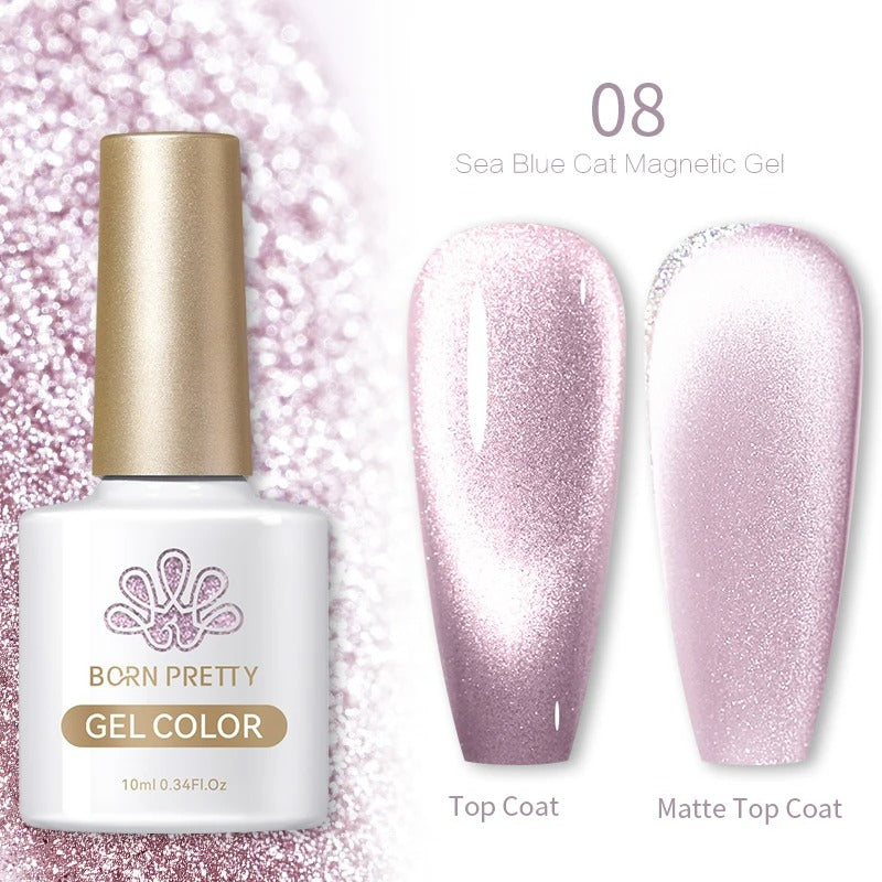 Moonlight Cat Magnetic Gel: Celestial Glamour at Your Fingertips