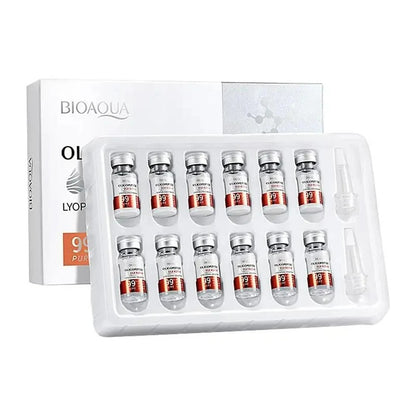 BIOAOUA Oligopeptide Face Skin Repair Freeze-dried Powder Set: Unlock Your Skin's Youthful Potential