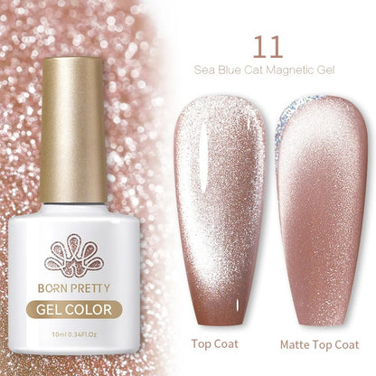 Moonlight Cat Magnetic Gel: Celestial Glamour at Your Fingertips