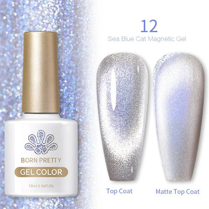 Moonlight Cat Magnetic Gel: Celestial Glamour at Your Fingertips