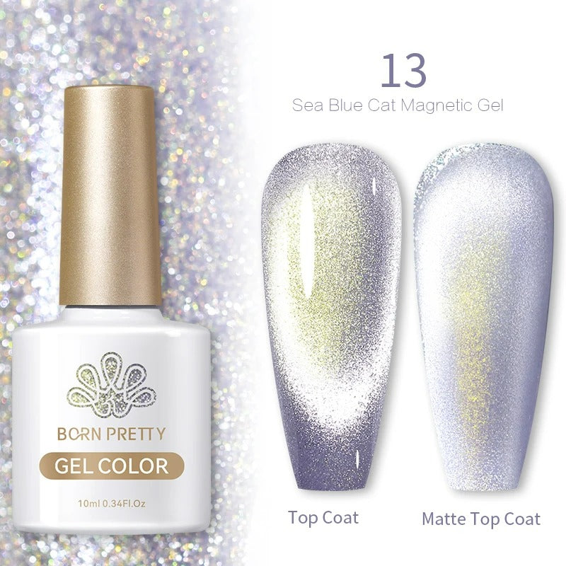 Moonlight Cat Magnetic Gel: Celestial Glamour at Your Fingertips