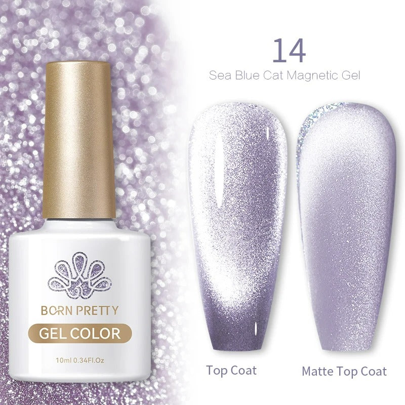 Moonlight Cat Magnetic Gel: Celestial Glamour at Your Fingertips