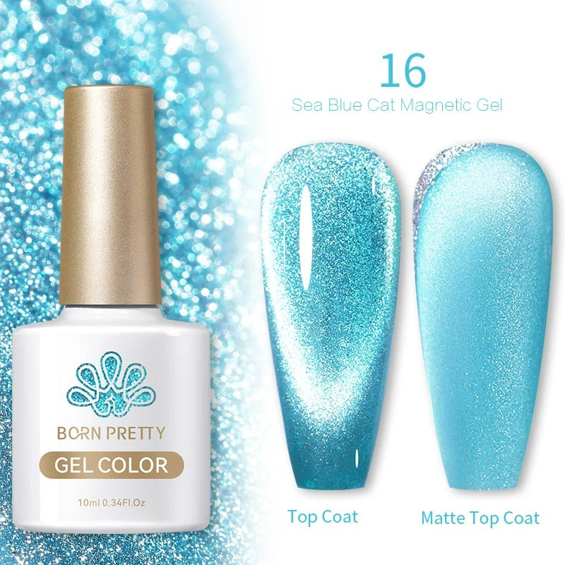 Moonlight Cat Magnetic Gel: Celestial Glamour at Your Fingertips