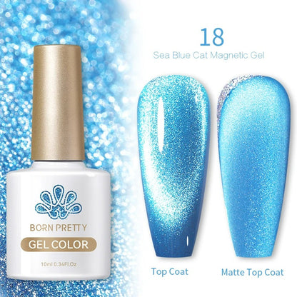 Moonlight Cat Magnetic Gel: Celestial Glamour at Your Fingertips